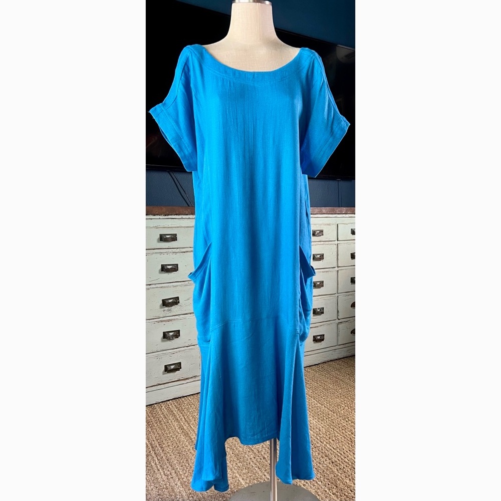 Free People Cool & Crisp Maxi Dress S